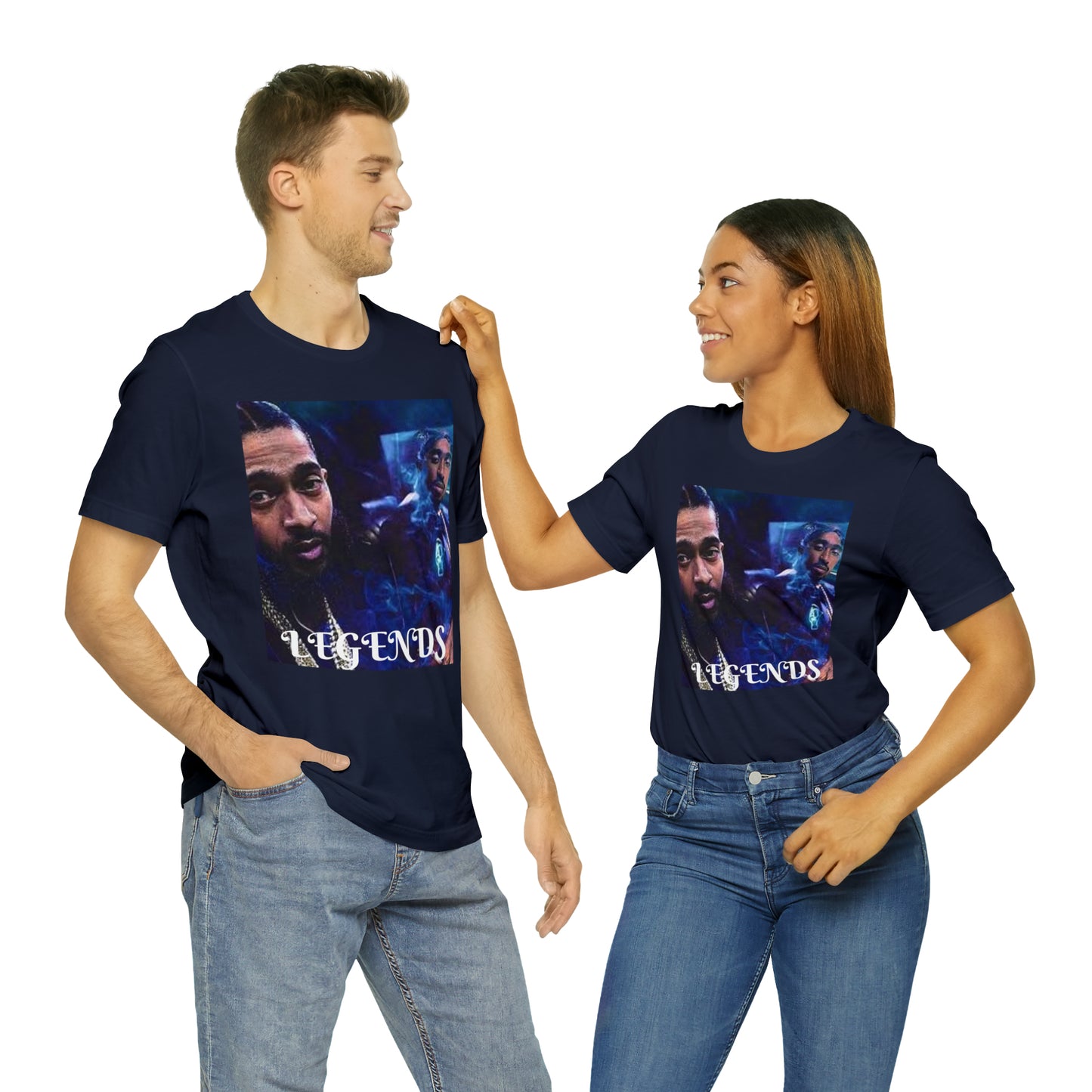 Tupac & Nipsey Legends T-Shirt