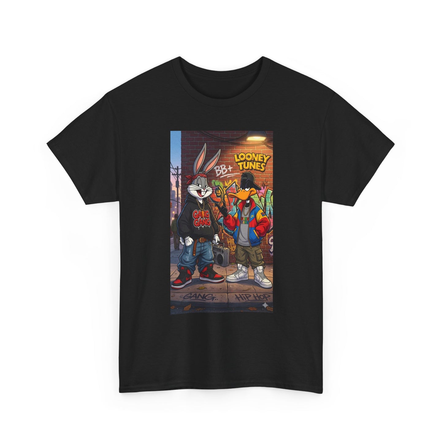 Looney Tunes Street Crew T-Shirt — Retro Urban Bugs Bunny & Friends Tee