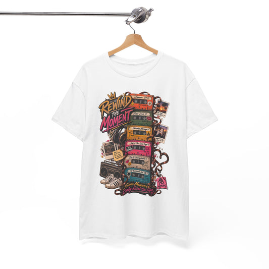 Rewind the Moment Retro Cassette T-Shirt