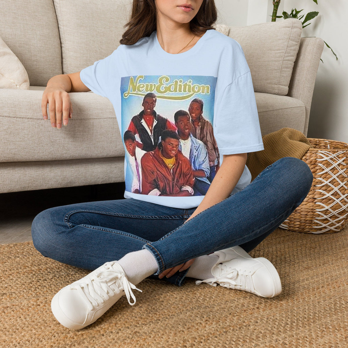 Retro 'New Edition' Vintage Band T-Shirt