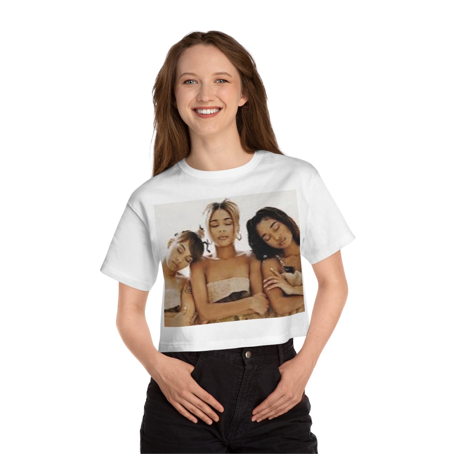 TLC Champion Women's Heritage Cropped T-Shirt