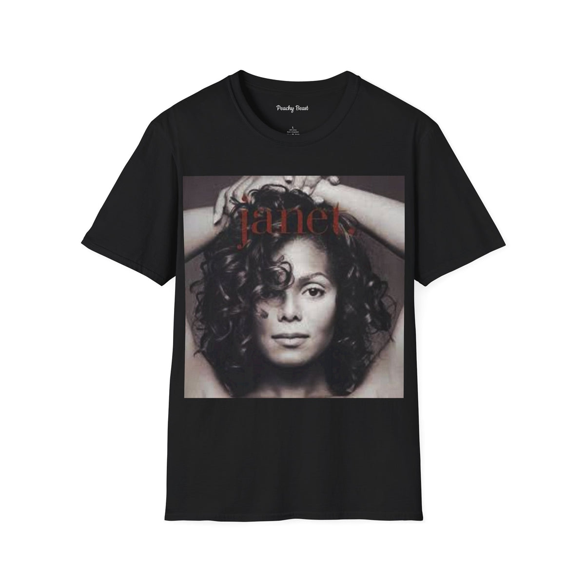 Janet Vintage Portrait Graphic T‑Shirt