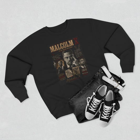 Malcom X Crewneck Sweatshirt
