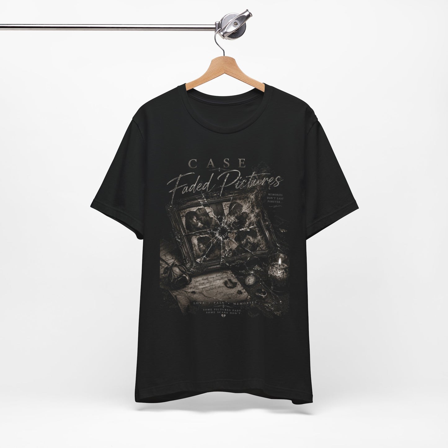 Vintage Faded Pictures Tee — Retro Photo Aesthetic Graphic T-Shirt