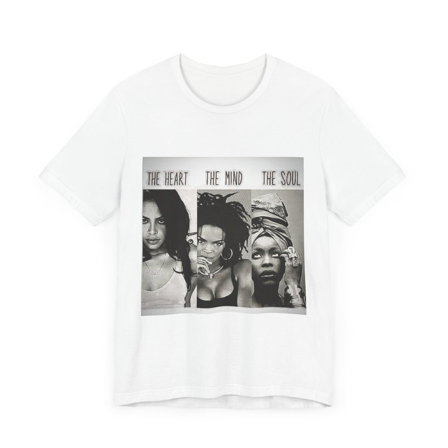 The Heart (Aaliyah) The Mind (Lauryn Hill) The Soul (Erykah Badu) Short Sleeve Tee