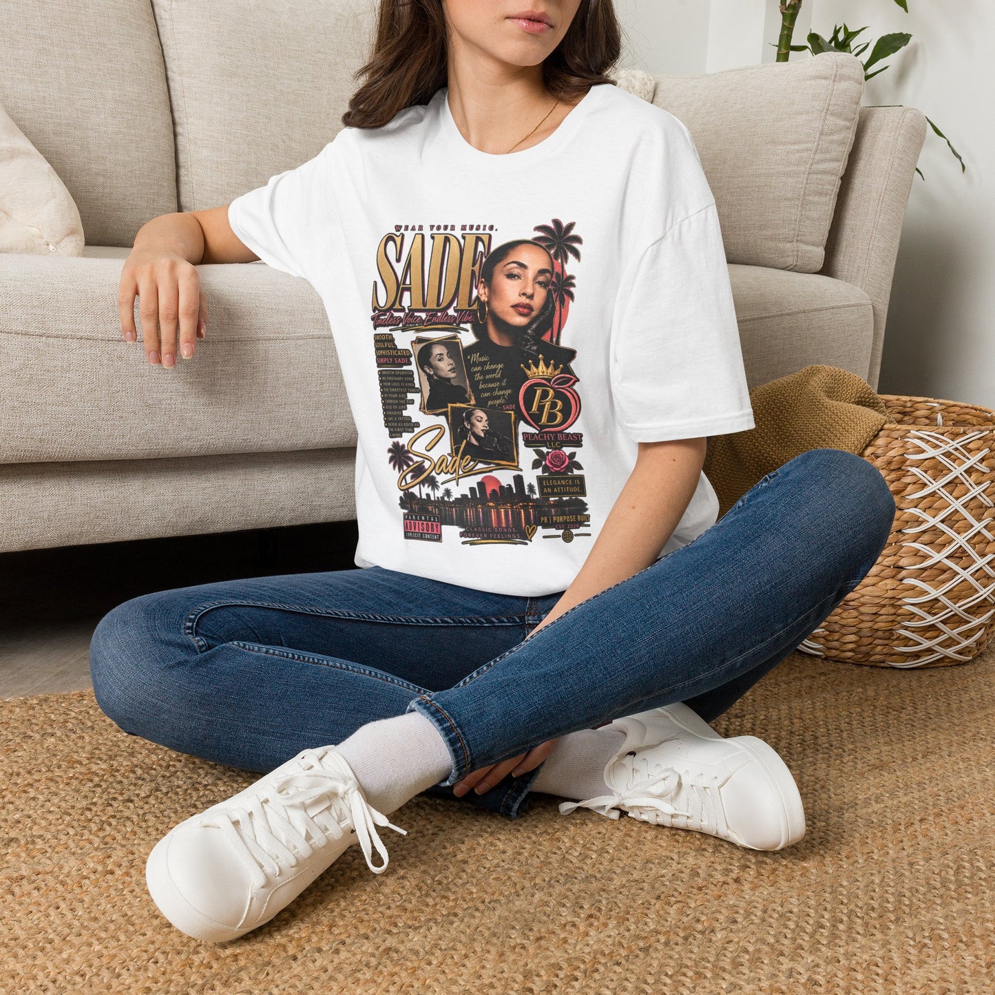 Retro Soul Singer Sade Graphic Tee