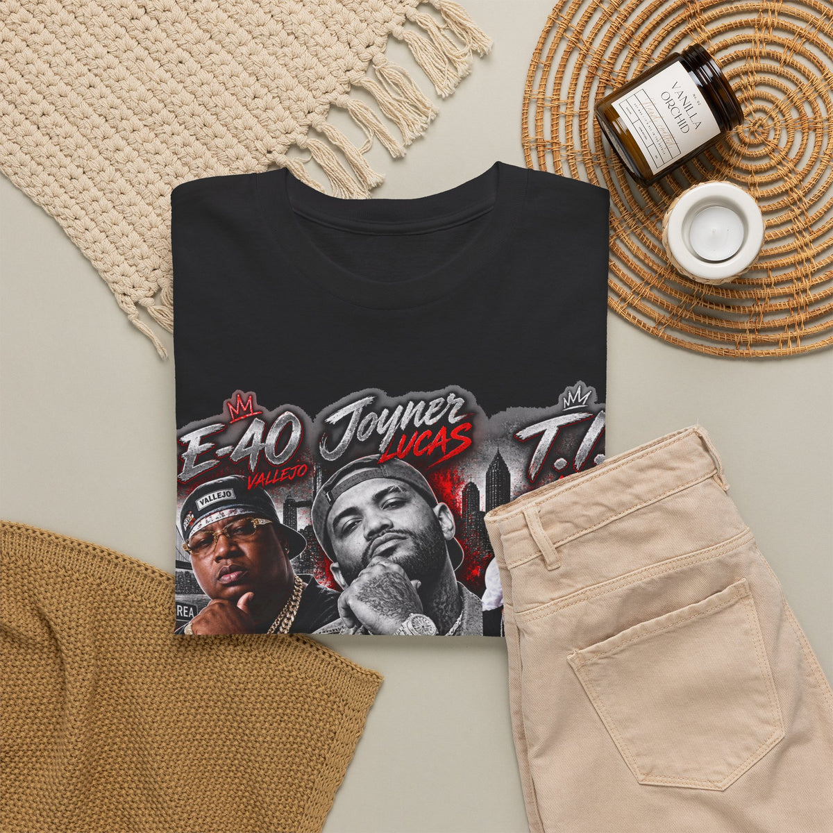 I Stand On That Graphic Tee — Rap Tribute T-Shirt