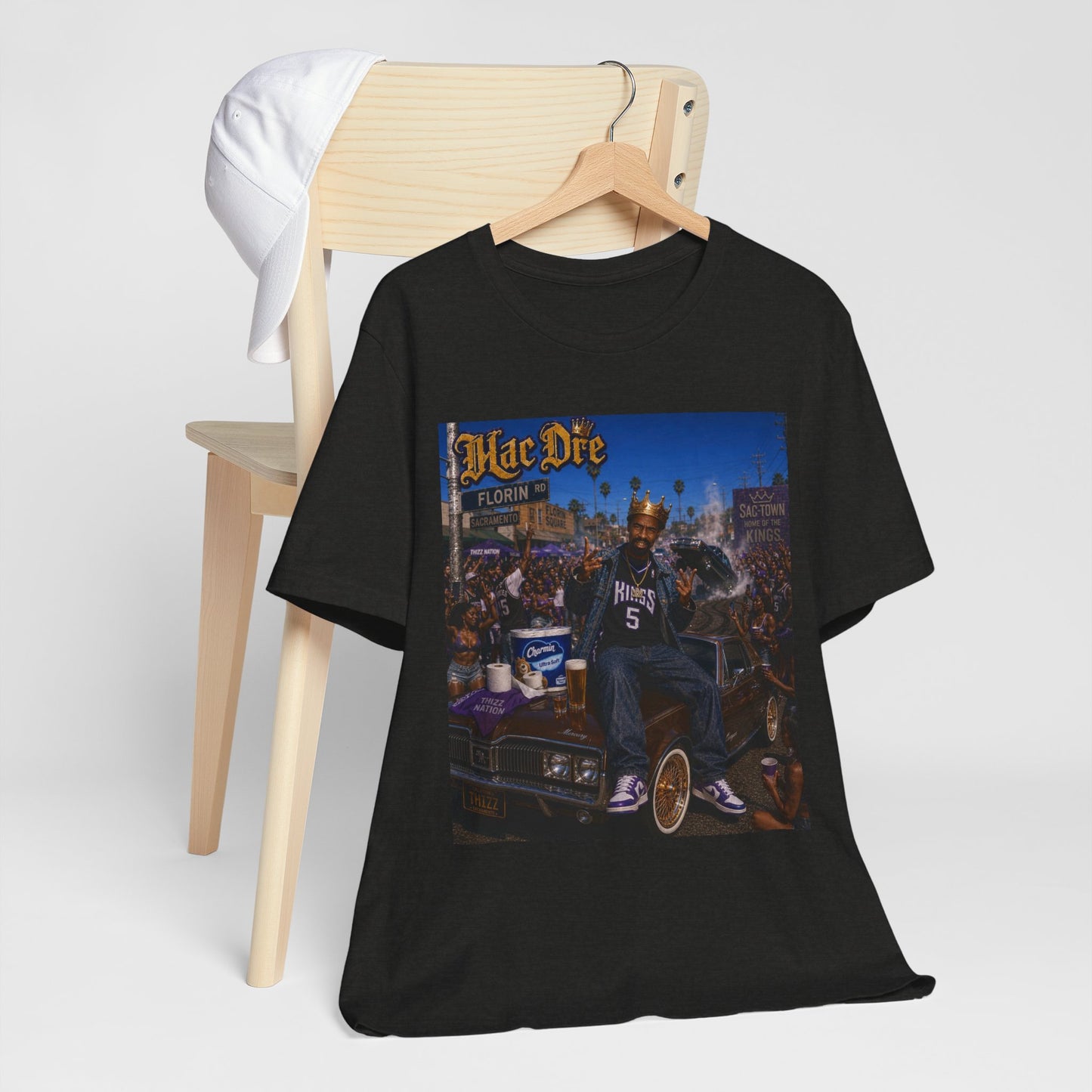 Classic Hip-Hop Album Art T-Shirt — Vintage Mac Dre Cover Tee