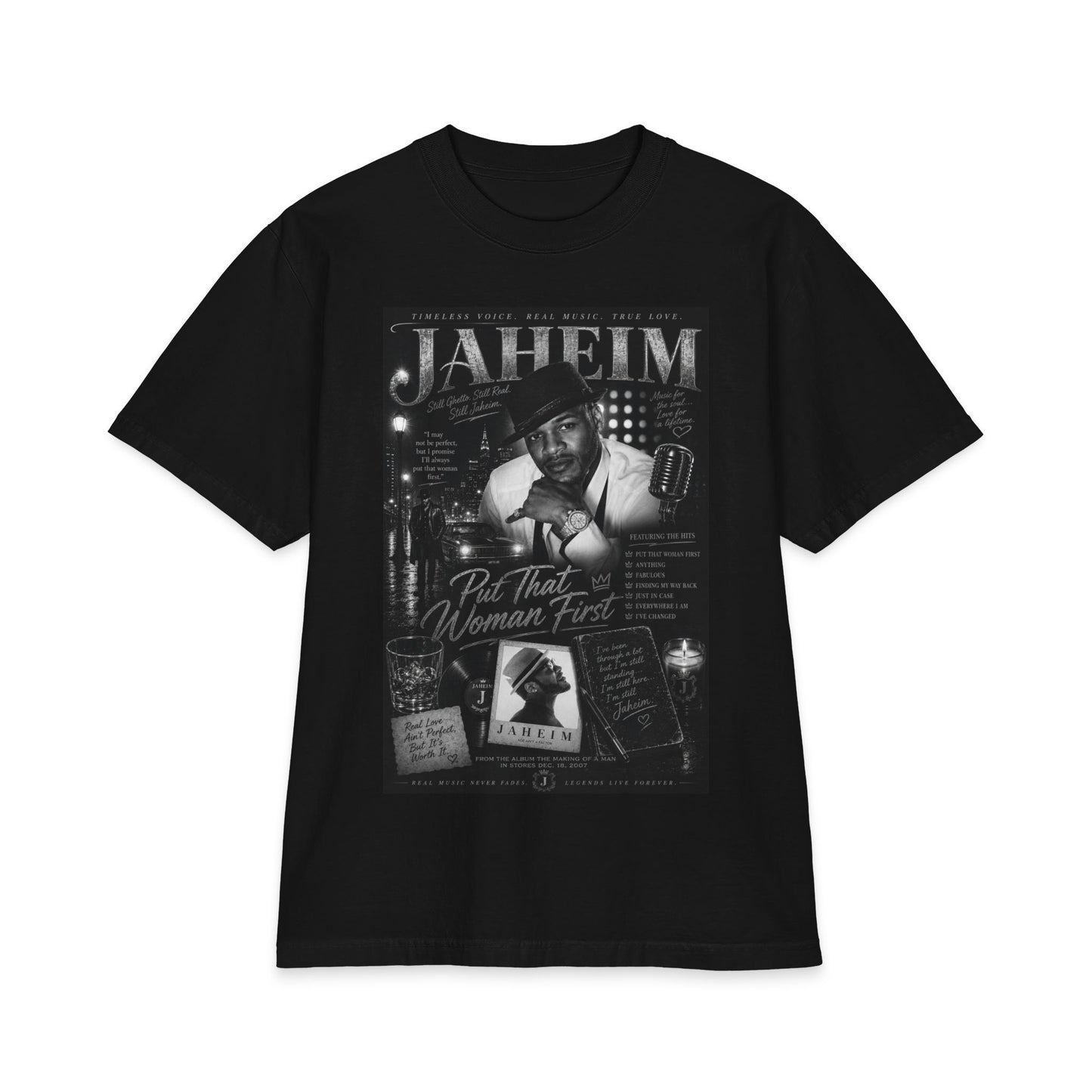 Jaheim "Put That Woman First" Graphic T-Shirt