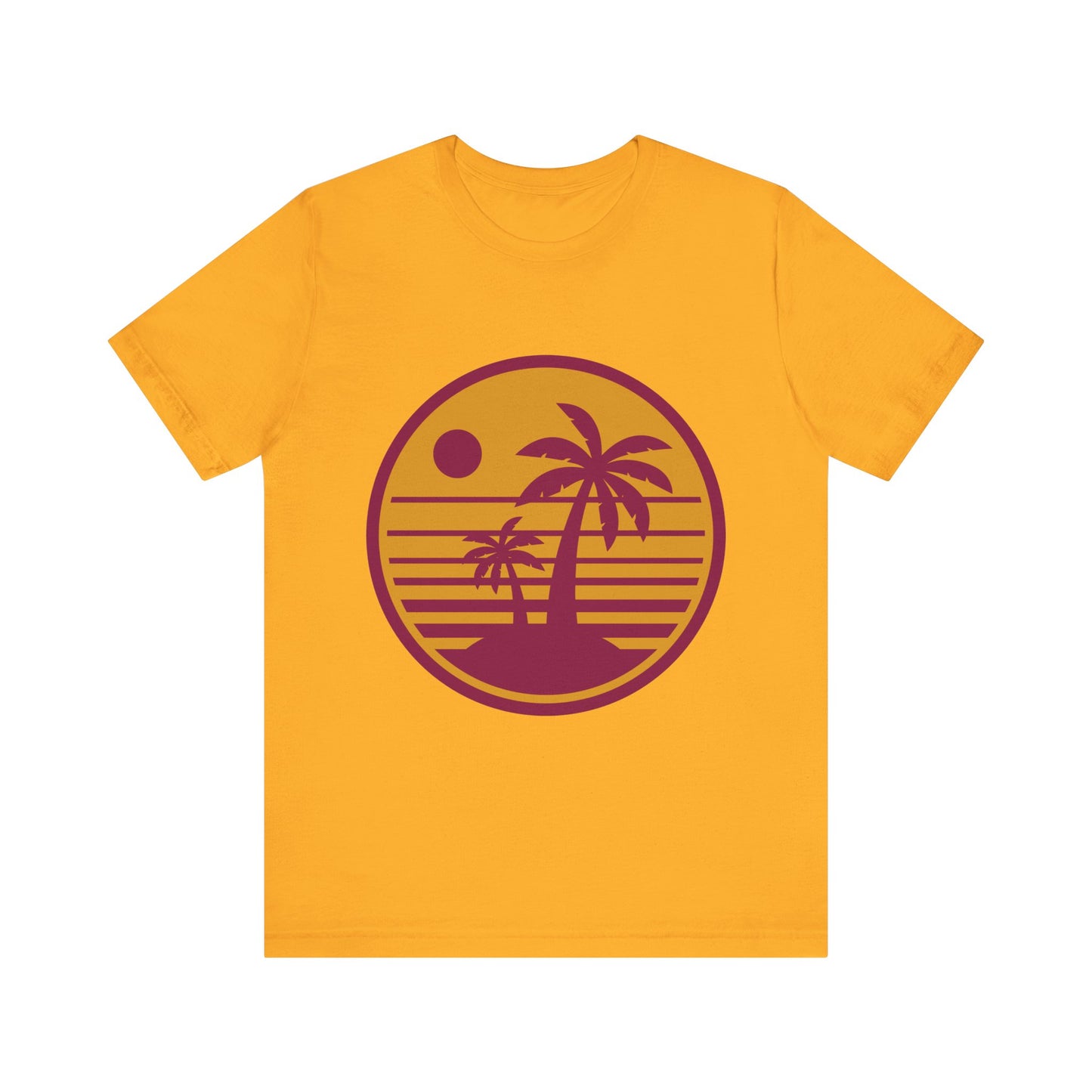 Palm Trees Jersey Short Sleeve Tee