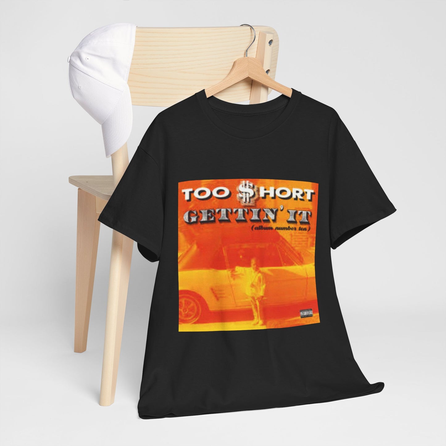 2 Short Gettin It Heavy Cotton Tee