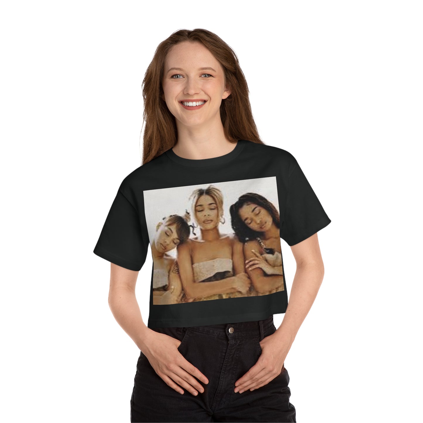 TLC Champion Women's Heritage Cropped T-Shirt