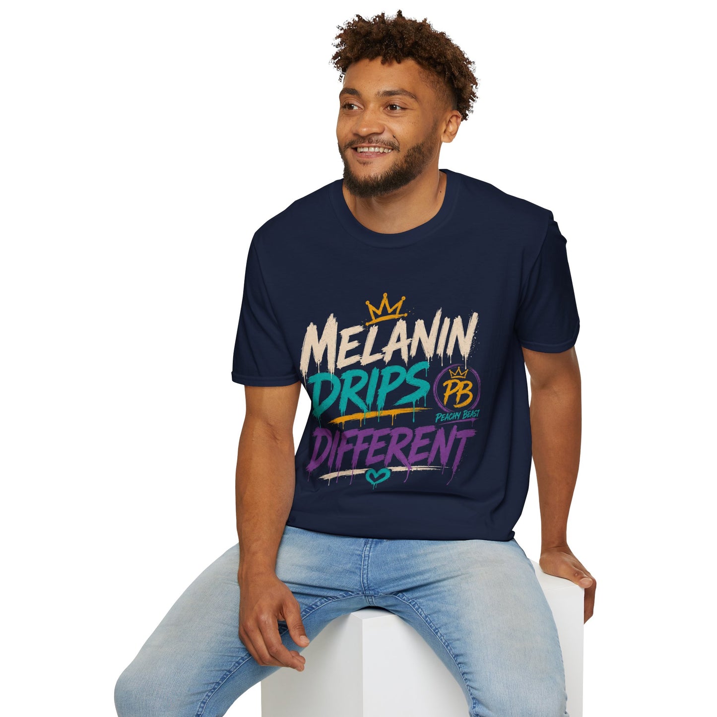 Melanin Drips Different T-Shirt